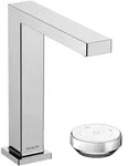 Hansgrohe Tecturis E 2-Loch Waschtischmischer 150 CoolStart mit Ablaufgarnitur -