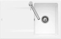 Villeroy & Boch 33341FKG, Villeroy & Boch Siluet 45 Flat K&uuml;chensp&uuml;le, mit