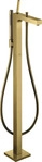 Axor 39451990, Axor Citterio Einhebel-Wannenmischer bodenstehend polished gold optic