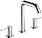 Hansgrohe Tecturis S 3-Loch Waschtischmischer 150 mit Push-Open Ablaufgarnitur -