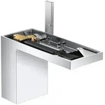 Axor MyEdition Einhebel-Waschtischmischer 110 mit Push-Open Ablaufgarnitur, ohne
