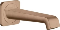 Axor 36425310, Axor Citterio E Wanneneinlauf brushed red gold optic
