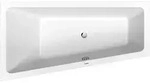 Duravit No.1 Raumspar-Badewanne Trapez 1600 x 850mm - wei&szlig;