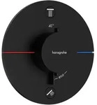 Hansgrohe ShowerSelect Comfort S Thermostat f&uuml;r 2 Verbraucher, schwarz matt -