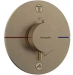 Hansgrohe ShowerSelect Comfort S Thermostat f&uuml;r 2 Verbraucher, brushed bronze...