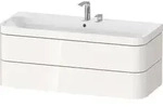 Duravit Happy D.2 Plus M&ouml;belwaschtisch c-bonded mit Unterbau, wandh&auml;ngend, 1175 x