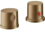 Axor Uno 2-Loch Wannenrandarmatur - brushed bronze