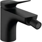 Hansgrohe Vivenis Einhebel-Bidetmischer mit Zugstangen-Ablaufgarnitur - schwarz matt