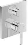 Duravit C.1 Einhebel-Brausemischer Unterputz mit Umstellventil - chrom