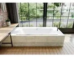 Kaldewei Asymmetric Duo Rechteck-Badewanne; Modell 742; 1800 x 900 x 400mm, mit