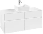 Villeroy & Boch Collaro Waschtischunterschrank 1200 x 548 x 500mm - Wei&szlig; matt