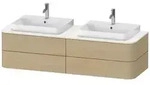 Duravit Happy D.2 Plus Waschtischunterbau f&uuml;r Konsole, 1600 x 550mm - mediterrane