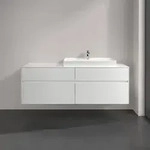 Villeroy & Boch Collaro Waschtischunterschrank 1600 x 548 x 500mm - Glossy White