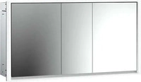 emco 979805123, emco loft Spiegelschrank Unterputz, 1600mm Aluminium/Spiegel