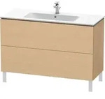 Duravit L-Cube Waschtischunterbau stehend LC6628 f&uuml;r Me by Starck Waschtisch - Eiche