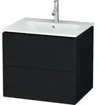 Duravit L-Cube Waschtischunterbau LC6240 f&uuml;r Me by Starck Waschtisch - Eiche schwarz