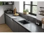 Hansgrohe S520-F510 K&uuml;chensp&uuml;le - graphitschwarz
