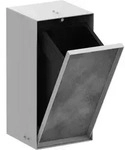 Hansgrohe XtraStoris Rock Einbau Abfalleimer mit befliesbarer T&uuml;r 300/150/140 -