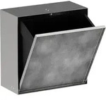 Hansgrohe XtraStoris Rock Einbau Abfalleimer mit befliesbarer T&uuml;r 300/300/140...