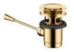 Dornbracht Ablaufgarnitur 1 1/4" - messing geb&uuml;rstet