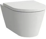LAUFEN Kartell sp&uuml;lrandloses Wand WC mit Silent-Flush-Technologie - Wei&szlig; matt