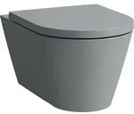 LAUFEN Kartell sp&uuml;lrandloses Wand WC mit Silent-Flush-Technologie - graphit matt