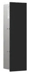 emco asis pure Toilettenb&uuml;rstengarnitur-Modul Unterputzmodell - schwarz matt