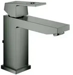 GROHE Eurocube Einhand-Waschtischbatterie M-Size, mit Zugstangen-Ablaufgarnitur -