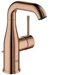 GROHE Essence Einhand-Waschtischbatterie M-Size mit Zugstangen-Ablaufgarnitur - warm