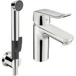 Hansa Care Waschtisch-Einhebelmischer mit Funktionsbrause - chrom