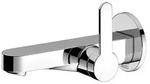 KEUCO IXMO FLAT Einhebel-Waschtischmischer f&uuml;r UP-Montage, 165mm, Rosette rund -