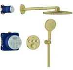 GROHE SmartControl Unterputz-Duschsystem cool sunrise geb&uuml;rstet - cool sunrise
