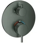 GROHE ATRIO Thermostat mit 2-Wege Umstellung hard graphite geb&uuml;rstet - hard graphite