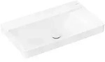 Hansgrohe Xelu Q Waschtisch ohne Hahnloch 800mm ungeschliffen, wandh&auml;ngend -...
