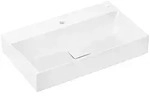 Hansgrohe Xevolos E Waschtisch mit Hahnloch 800mm ungeschliffen, wandh&auml;ngend -...