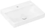 Hansgrohe Xelu Q Aufsatzwaschtisch mit Hahnloch 600mm - wei&szlig;