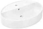 Hansgrohe Xuniva D Aufsatzwaschtisch 600/450 mit SmartClean - wei&szlig;