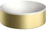 Axor Suite Aufsatzwaschtisch brushed brass - brushed brass
