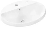 Hansgrohe Xuniva D Einbauwaschtisch 550/400 mit SmartClean - wei&szlig;