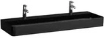 LAUFEN VAL Wand-Waschtisch 1200 x 420mm - schwarz matt