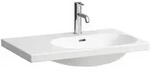 LAUFEN Lua Waschtisch unterbauf&auml;hig 750 x 460mm, Ablage links - wei&szlig;