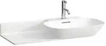 LAUFEN INO Wand-Waschtisch 900 x 450mm, mit Ablage rechts - schwarz matt