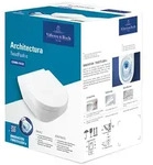 Villeroy & Boch Architectura Tiefsp&uuml;l-Wand-WC Combi-Pack, sp&uuml;lrandlos - wei&szlig;