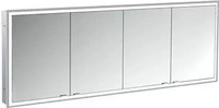emco 949706398, emco prime Facelift Spiegelschrank Unterputz, 1800mm Aluminium/wei&szlig;