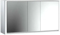 emco 979805122, emco loft Spiegelschrank Aufputz, 1600mm Aluminium/Spiegel