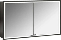 emco 949713594, emco prime Facelift Spiegelschrank Unterputz, 1200mm schwarz