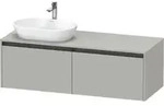 Duravit Ketho.2 Waschtischunterbau wandh&auml;ngend 1400 x 550mm, Beckenausschnitt...