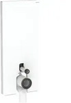 Geberit Monolith Sanit&auml;rmodul f&uuml;r Stand-WC, 114cm, Frontverkleidung aus Glas -