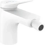 Hansgrohe Vivenis Einhebel-Bidetmischer mit Zugstangen-Ablaufgarnitur - wei&szlig; matt