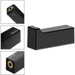 KEUCO Edition 11 Black Selection Handtuchhaken - schwarz matt